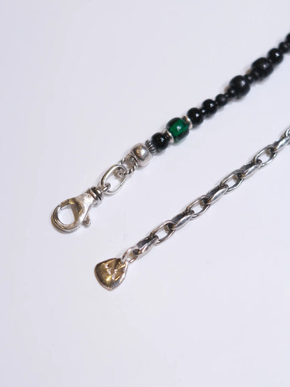 MEL×Panio "2way Necklace(BLACK×GREEN,B)"