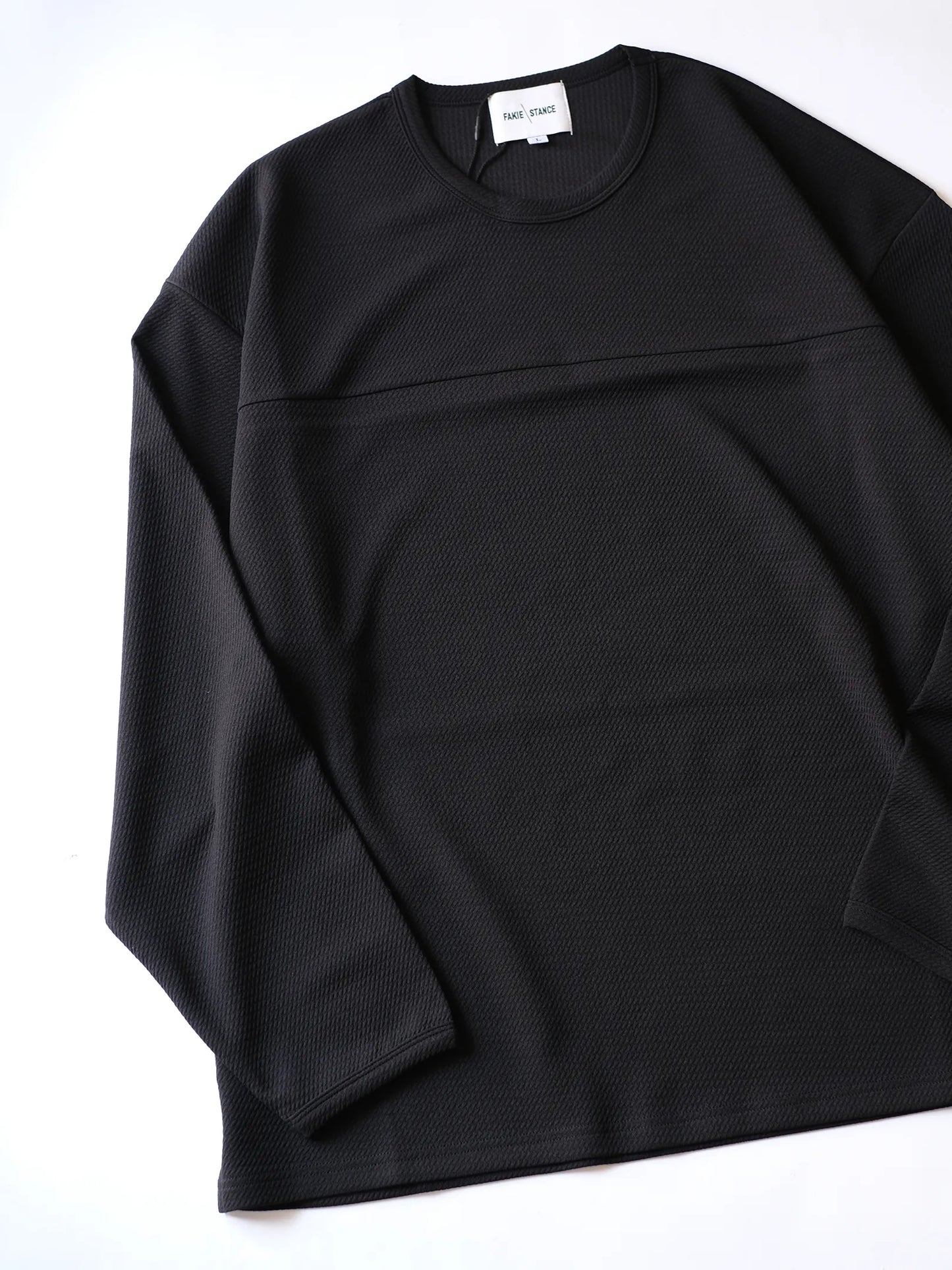 FAKIE STANCE "Hockey Long sleeve (BLACK)"