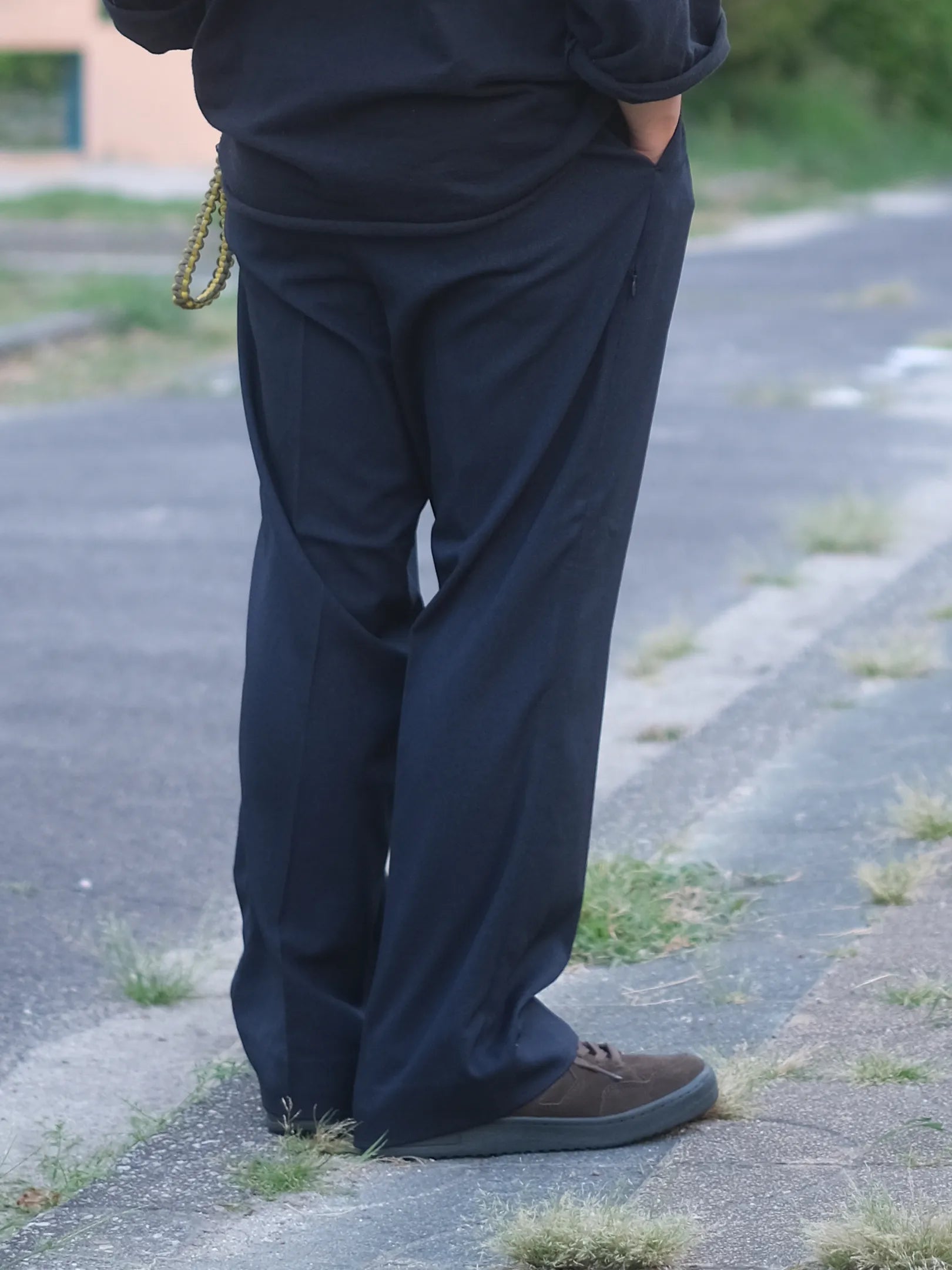 8/22 12~  SEDAN ALL-PURPOSE "Ventilation Wide Slacks(2colors)"