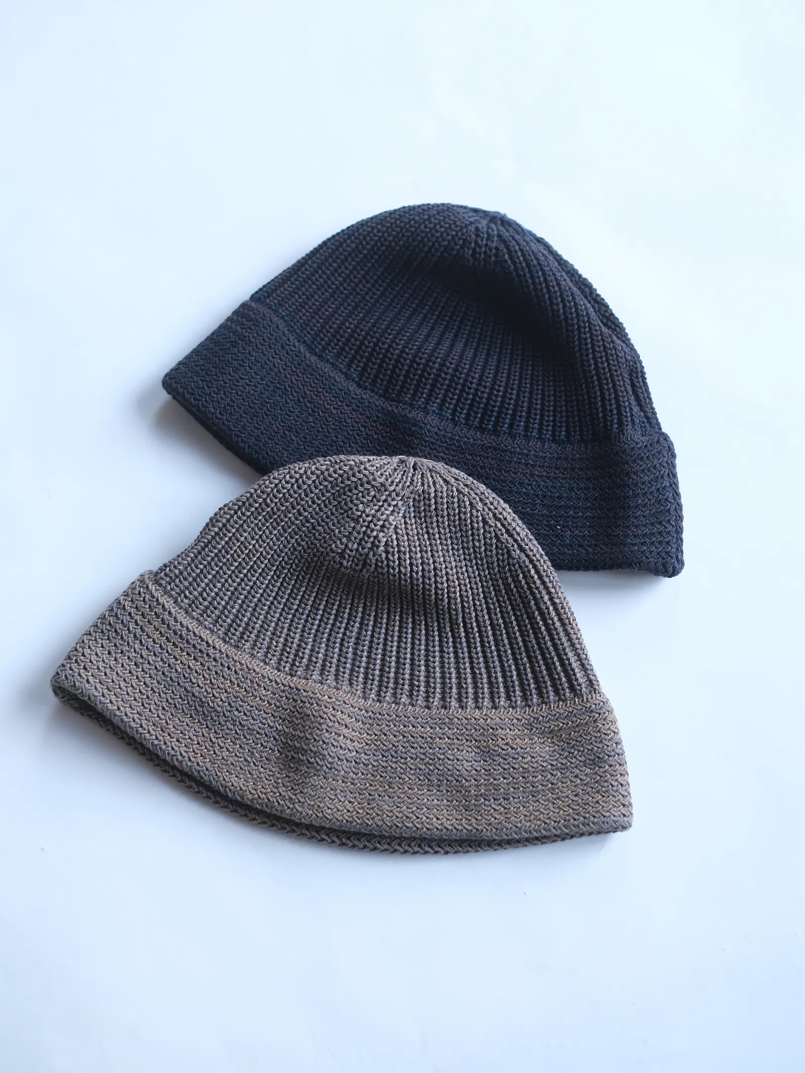 bou "Fade Tone Knit Hat(2colors)"