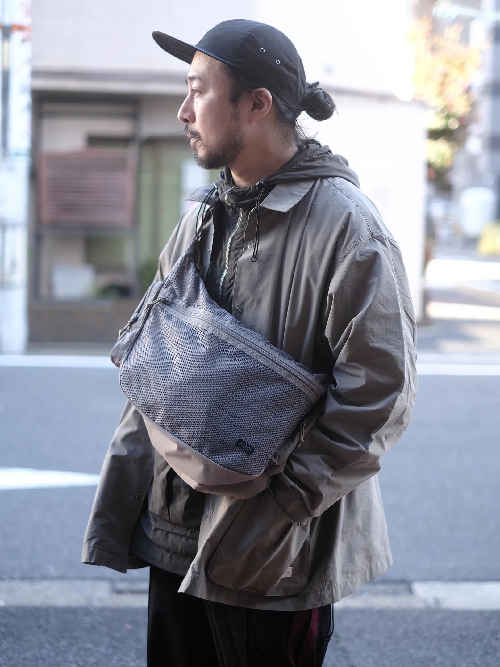 3/7 12~  SEDAN ALL-PURPOSE "Mesh Shoulder Bag(2colors)"