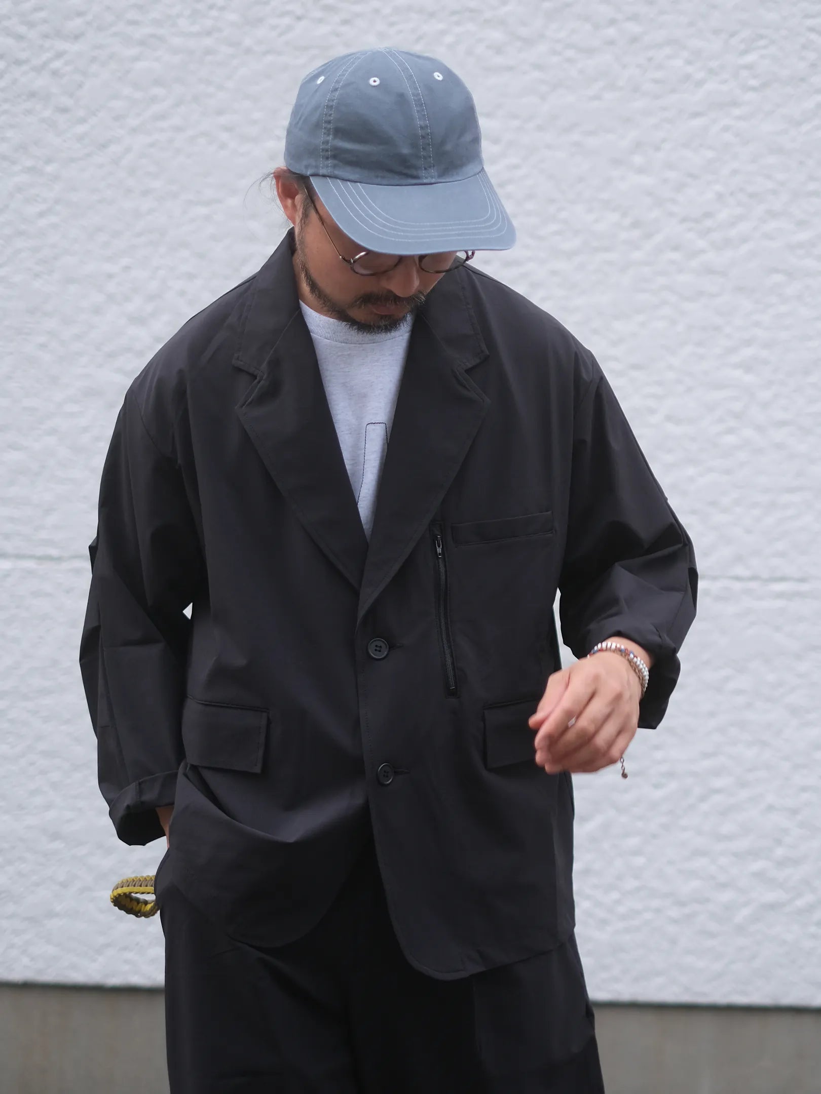 FAKIE STANCE　"Nylon Tailored Jacket"
