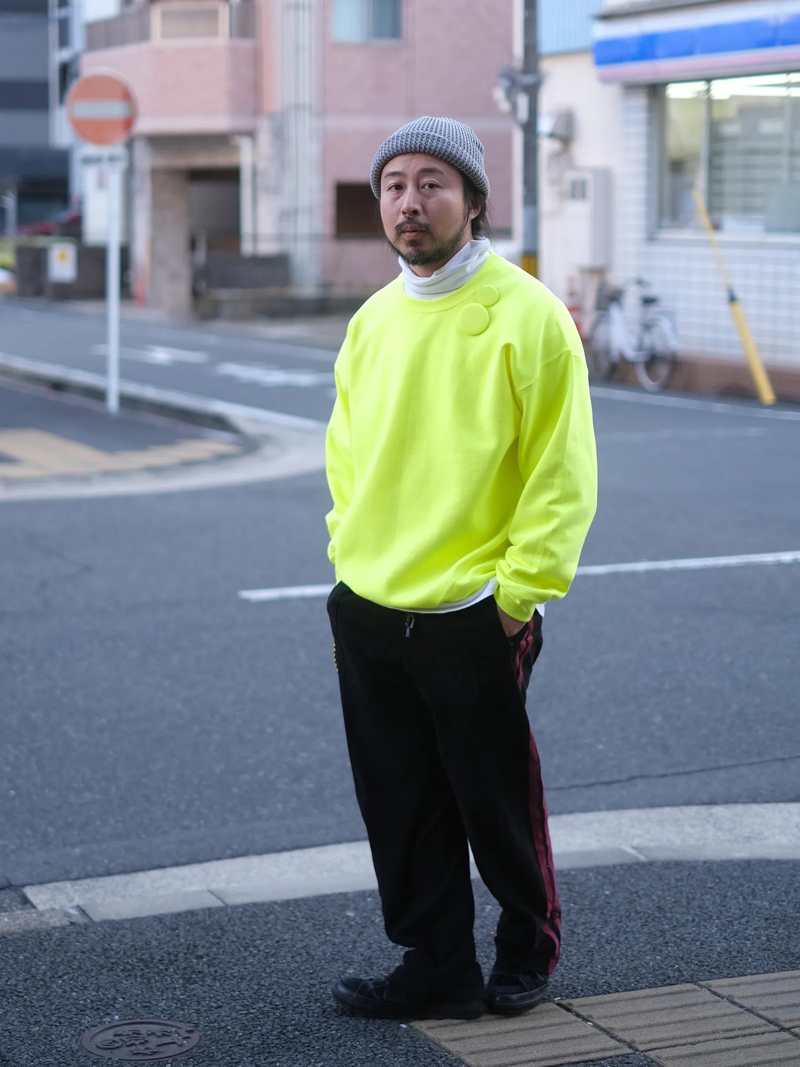 Pii-day "BADGE SWEAT(4colors)"