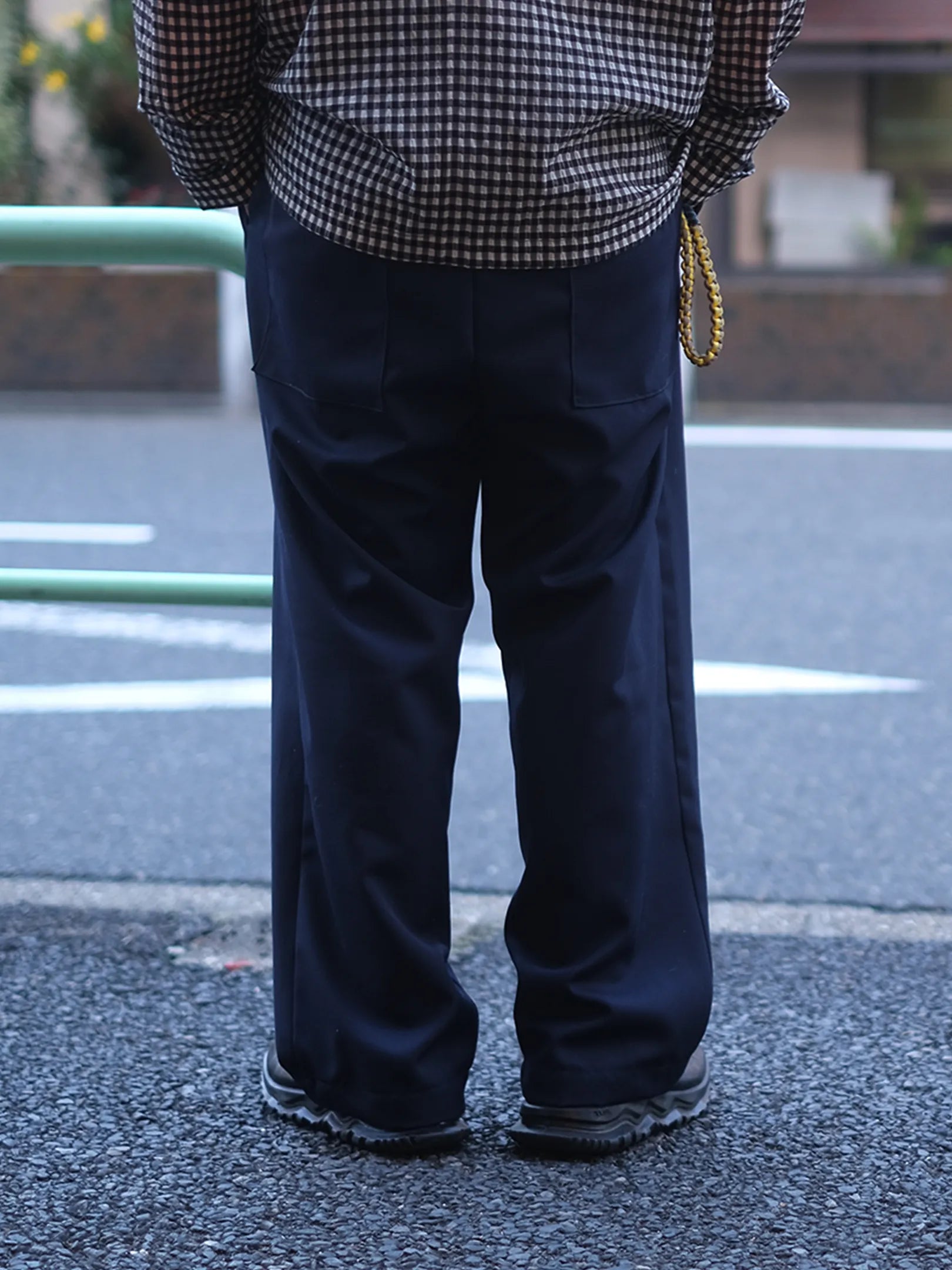 ★LIMITED 3★panio  "P-PANTS STRAIGHT (SCHOOL NAVY)"
