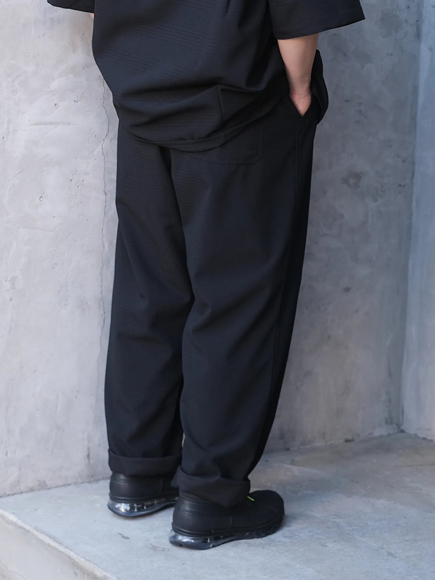 maillot  "shadow check easy trouser(2colors)"