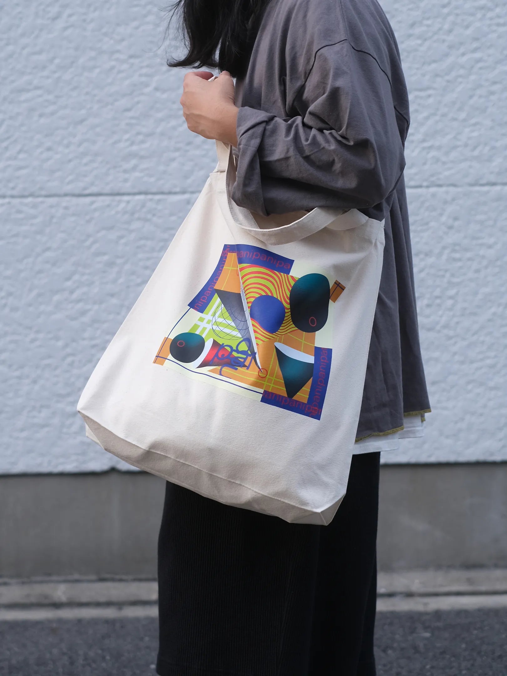 "PANIO REPUBLIC shoulder & tote bag -present past future-"