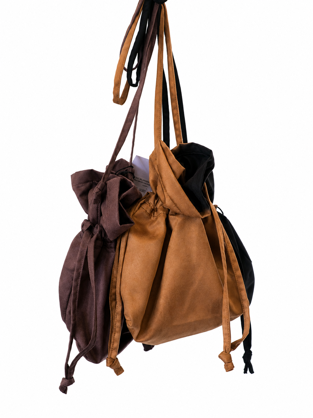 Kha:ki "SUEDE CONVERTIBLE BAG(3colors)"