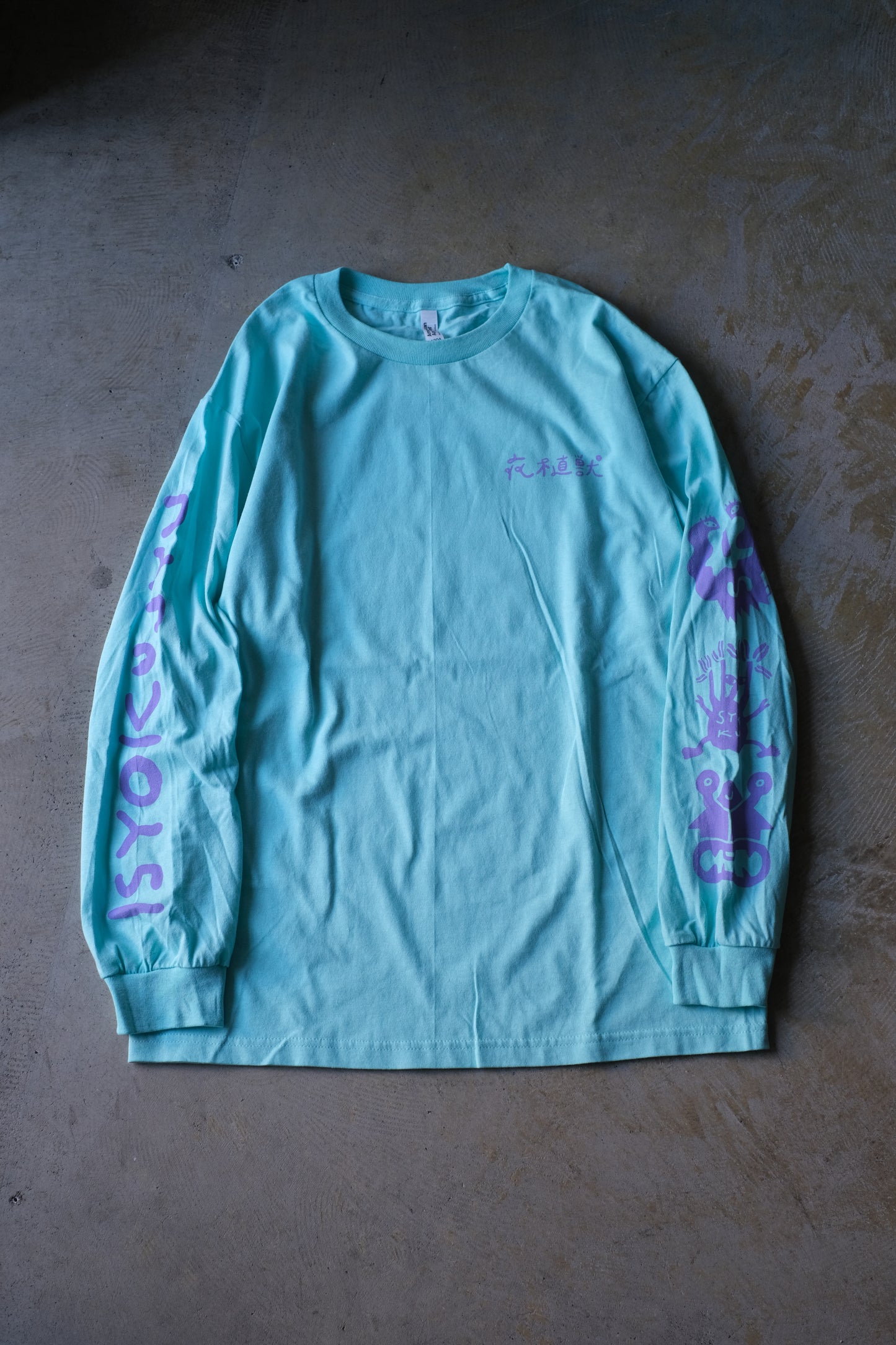 ISYOKUJYU  L/S Tee (4colors)