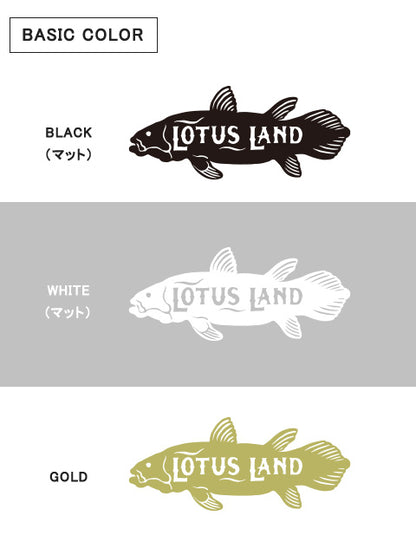 LOTUSLAND "COELACANTH CUTTING SHEET" (XSsize)