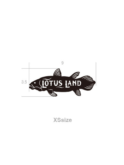 LOTUSLAND "COELACANTH CUTTING SHEET" (XSsize)