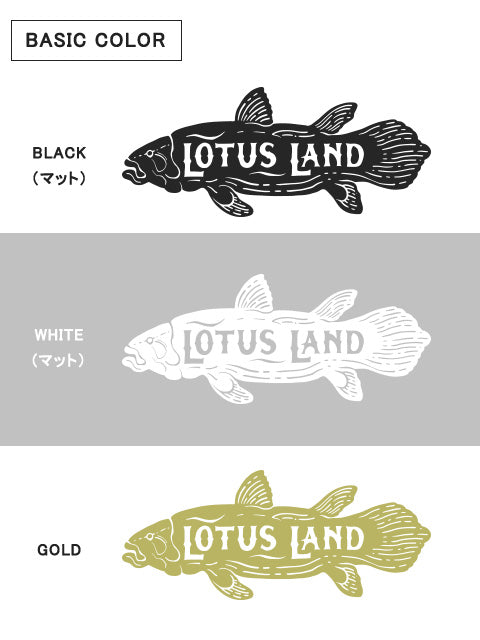 LOTUSLAND "COELACANTH CUTTING SHEET" (Ssize)