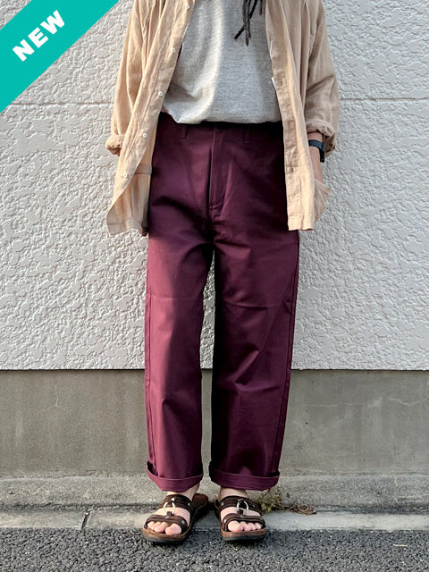 weac. "FRENCHWORK WIDE PANTS"