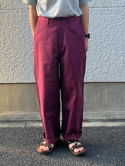 weac. "FRENCHWORK WIDE PANTS"