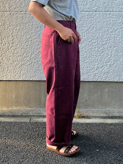 weac. "FRENCHWORK WIDE PANTS"