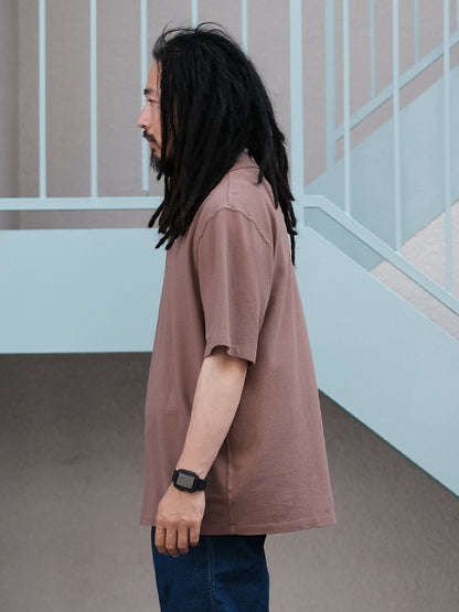 LADY WHITE CO. "S/S TWO BUTTON POLO(SEDONA)"