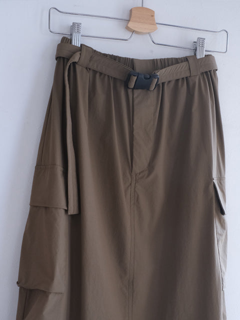 Kha:ki "AIR RIP CARGO SKIRT(2colors)"