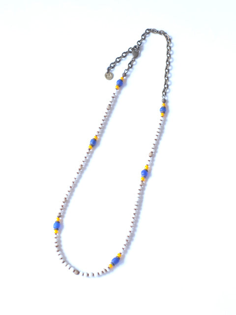 MEL "2way Necklace(WHITE/BLUE)"