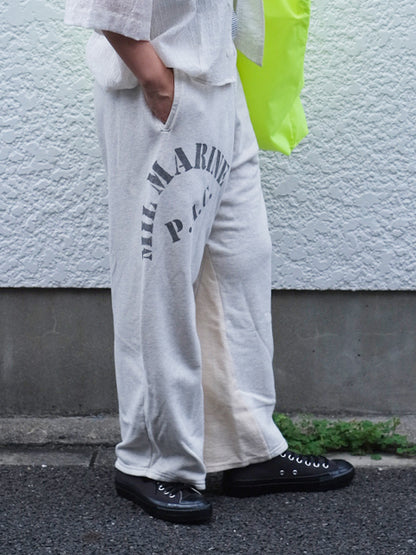 Kha:ki "REMAKE SWEAT OVAL PANTS(2colors) "