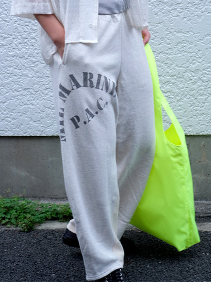 Kha:ki "REMAKE SWEAT OVAL PANTS(2colors) "