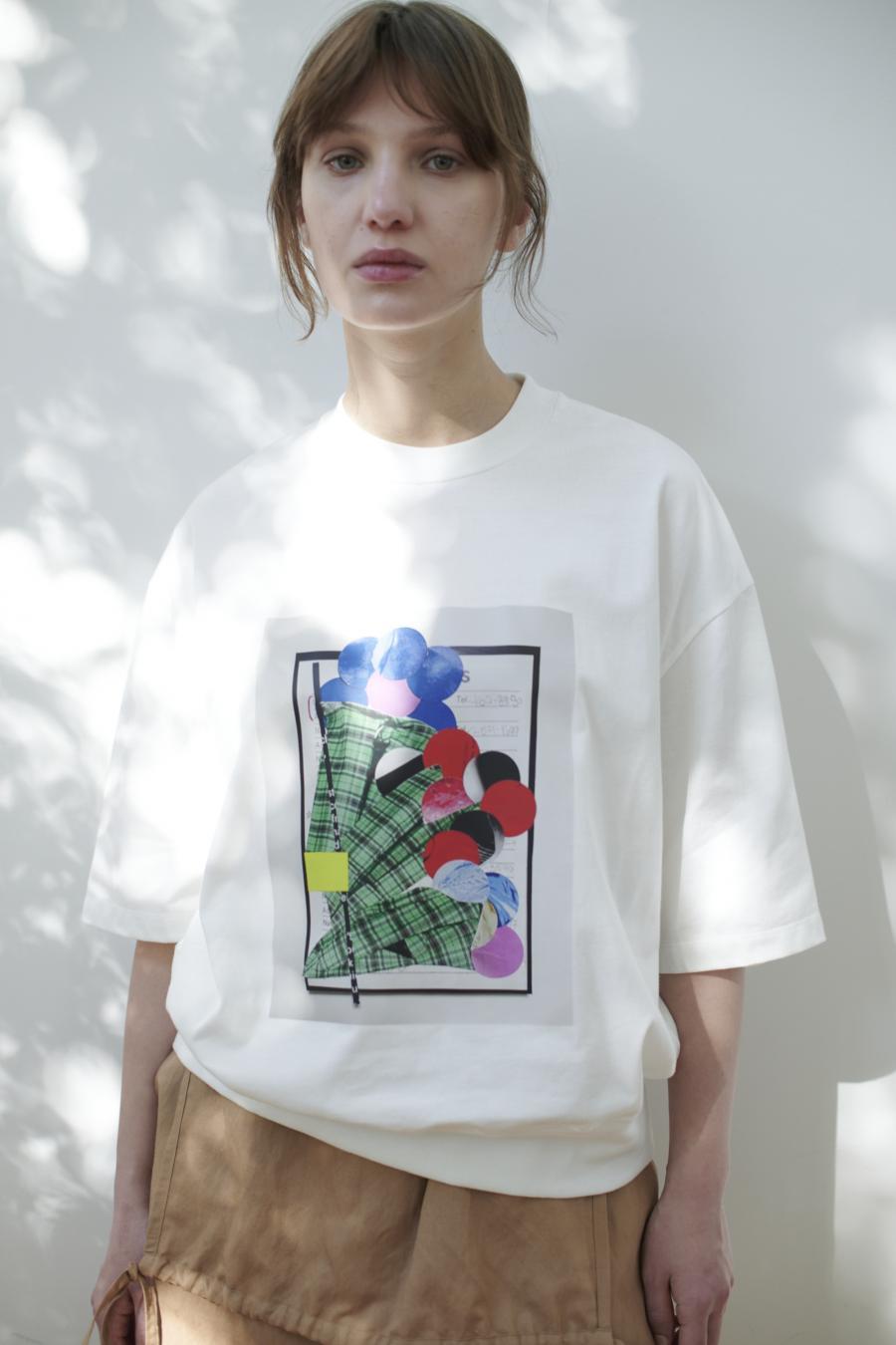 manon "BOUQUET PRINT TEE"(2colors)