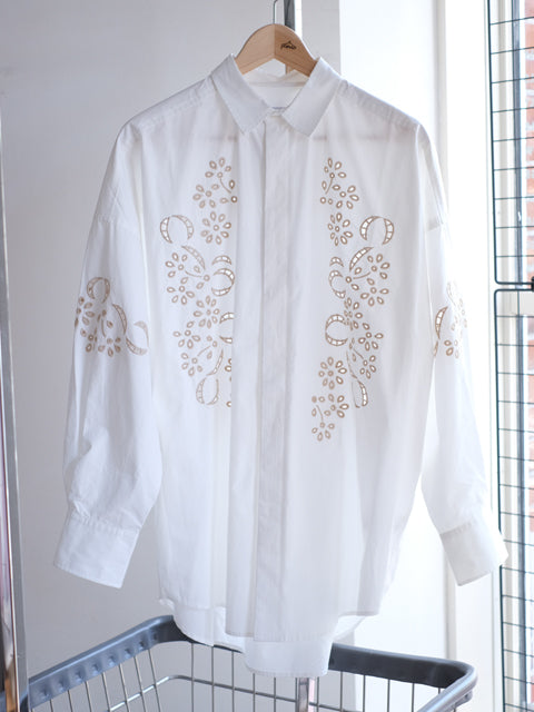 Kha:ki "EMBROIDERY SHIRT"