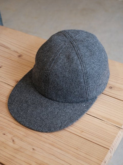 FOUND FEATHER "Classic 6 Panel Cap-Melange Wool(2colors)"