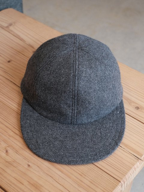 FOUND FEATHER "Classic 6 Panel Cap-Melange Wool(2colors)"