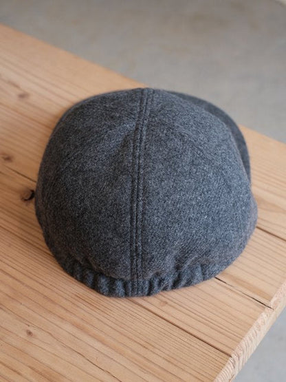 FOUND FEATHER "Classic 6 Panel Cap-Melange Wool(2colors)"