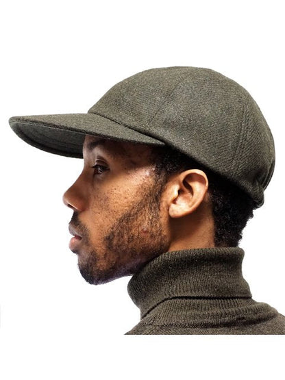 FOUND FEATHER "Classic 6 Panel Cap-Melange Wool(2colors)"