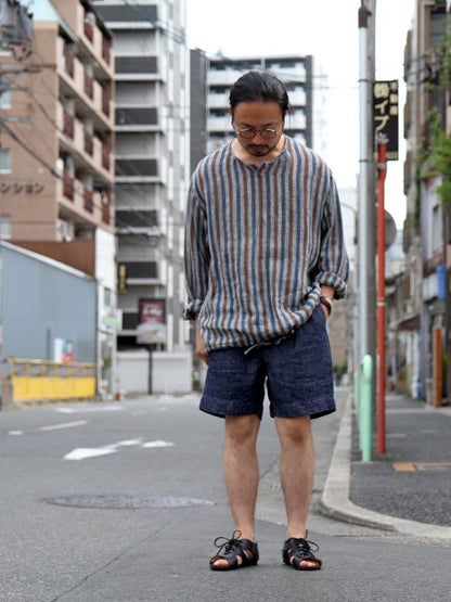 HATSKI "2Tuck Shorts -Linen"