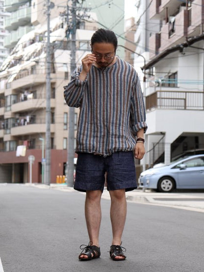 HATSKI "2Tuck Shorts -Linen"