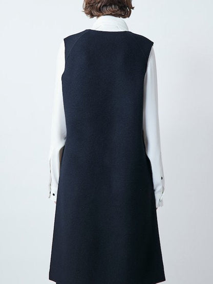 PRODUCT LAB. "DOUBLE FACE SLEEVELESS COAT PLC2W016"