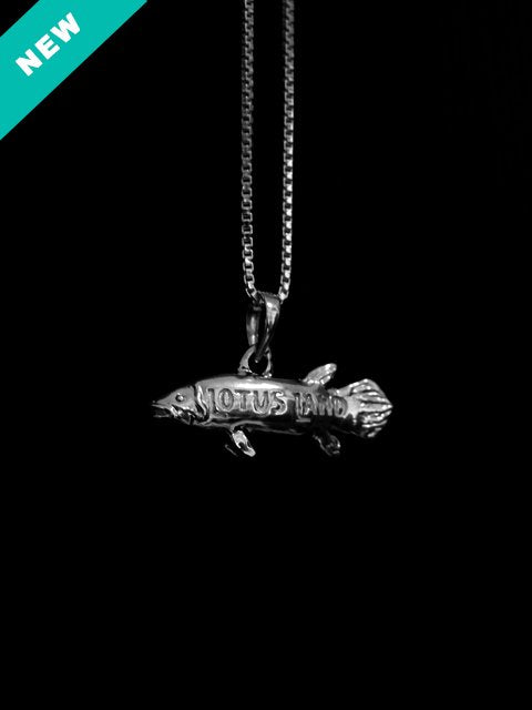 LOTUSLAND "Coelacanth Silver Necklace"