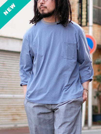 maillot "Loose Ringer 3/4 Sleeve Tee"