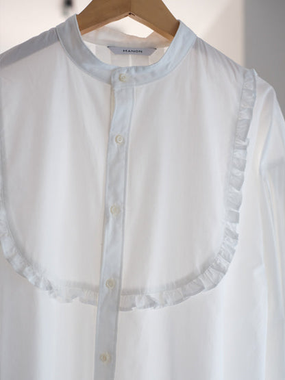 manon "OVER FRILL BLOUSE"