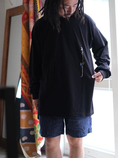 SOWBOW "毛筆平仮名ロゴタイプ L/S Tシャツ"