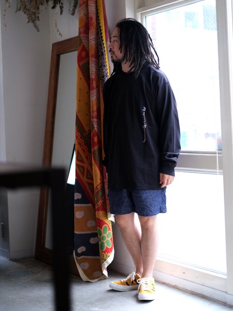 SOWBOW "毛筆平仮名ロゴタイプ L/S Tシャツ"